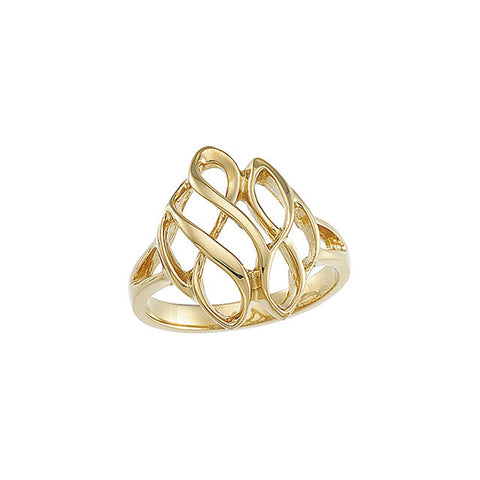 Ring > Fashion > Metal > Infinity-Inspired