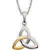 Pendant > Celtic > Two-Tone > 14kt