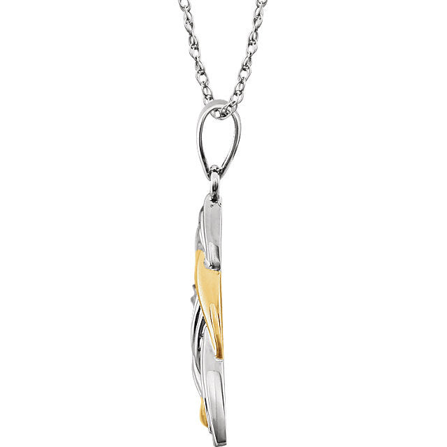 Pendant > Celtic > Two-Tone > 14kt