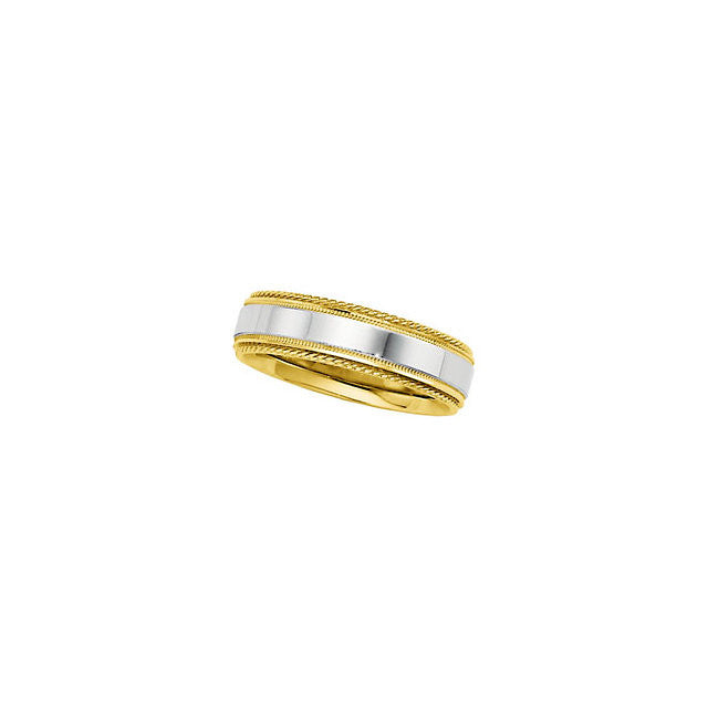 Band > Design > Comfort-Fit > Two-Tone > 6mm