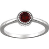 Ring > Birthstone > "April" > Sapphire > White