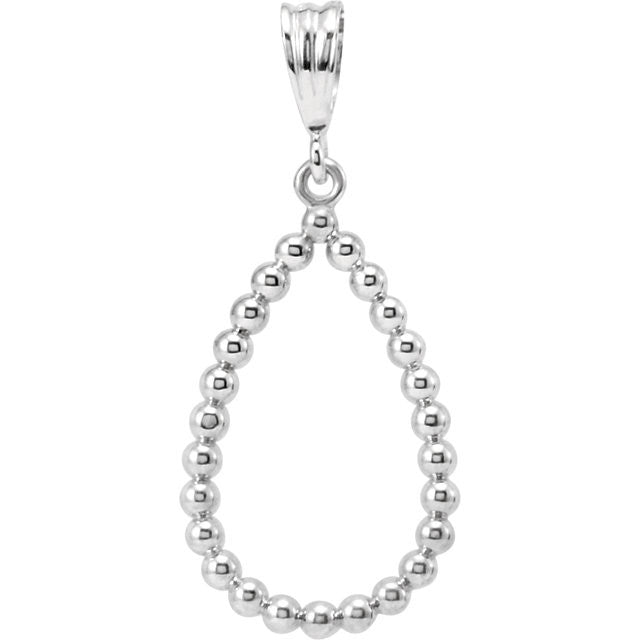 Pendant > Shaped > Teardrop