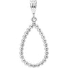 Pendant > Shaped > Teardrop