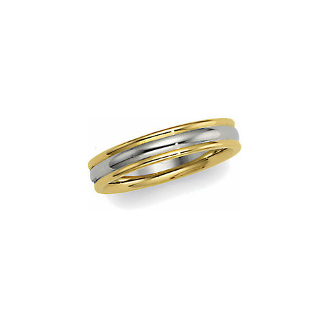 4mm > Band > Comfort-Fit > Two-Tone