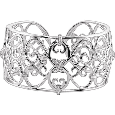 Bracelet > Cuff > Diamond > 1/3 CTW