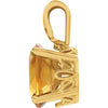 Necklace > 18" > Citrine > 8x6mm
