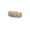 Band > Design > Key > Greek > Comfort-Fit > 7mm > Two-Tone
