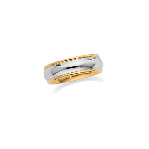 Band > Comfort-Fit > Two-Tone > 6mm
