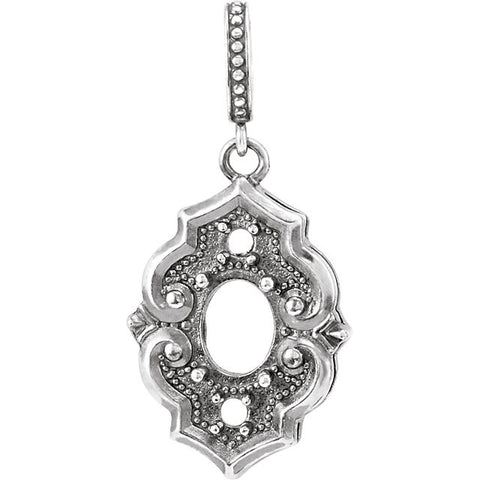 Pendant > Quartz > Green & Smoky > Style > Victorian