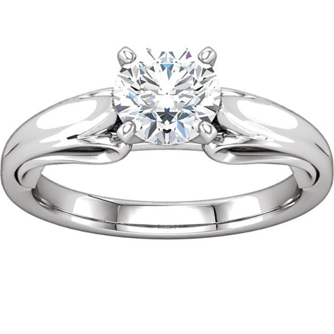 Ring > Engagement > Sculptural-Inspired > Diamond > 1/2 CTW