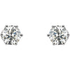 Earrings > Stud > Post > Threaded > Diamond > CTW > 1