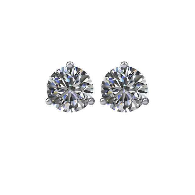 Earrings > Post > Threaded > Diamond > 1/2 CTW