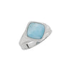 Ring > Larimar > Genuine