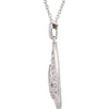 Necklace > 18" > Diamond > 1/10 CTW