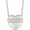 Necklace > Heart > "Love" > Diamond > .01 CTW
