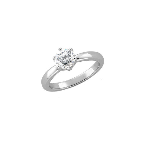 Ring > Engagement > Solitaire > Round > Diamond > 1/2 CTW