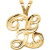 Pendant > Initial > Medium