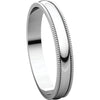 Band > Milgrain > Light > 4mm