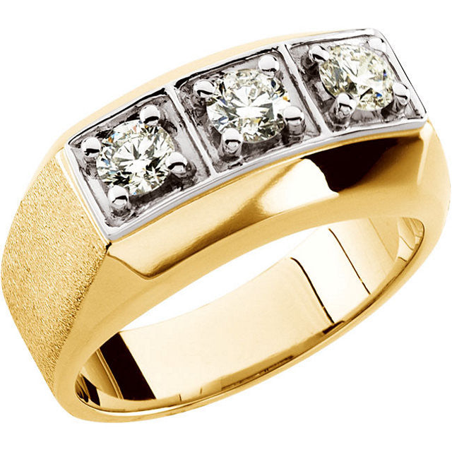 Ring > Diamond > Gents > CTW > 1.*Multiple Diamond Cuts and Weights available*