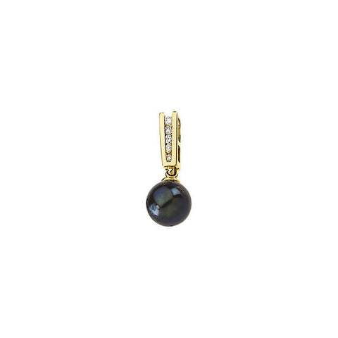 Pendant > Pearl & Diamond > Cultured > Akoya