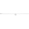 Card & Box > with > Anklet > Heart > CZ > 9" > Love® > Universal
