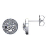 Earrings > Halo-Styled > Diamond > 1/2 CTW > 2