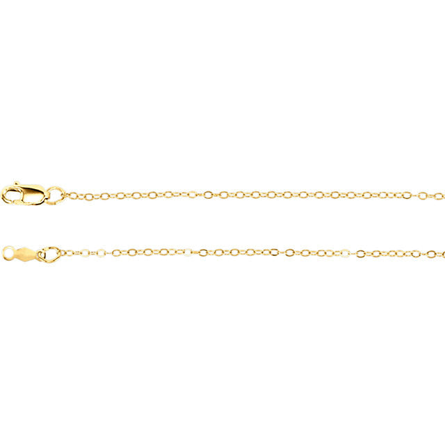 Chain > 16" > Cable > Gold™ > Titan > Lasered > 1.5mm