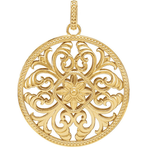 Pendant or Necklace > Design > Filigree