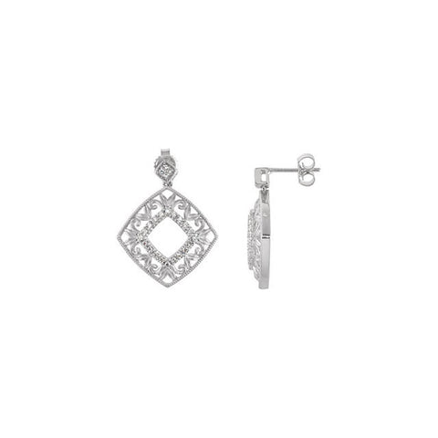 Earrings > Diamond > 1/5 CTW