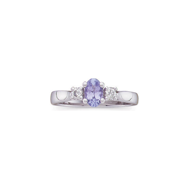 Ring > Tanzanite & Diamond > Genuine