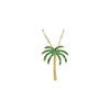 Necklace > Tree > Palm > Sapphire > Yellow > and > Garnet > Tsavorite > Genuine