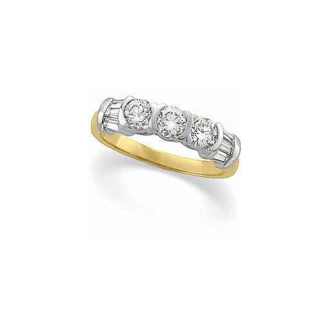 Ring > 3-Stone > Diamond > CTW > 1