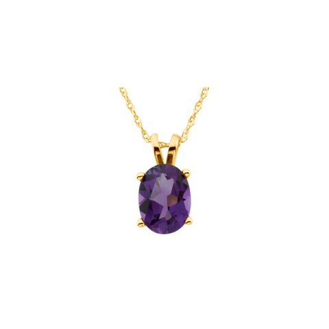 Necklace > Amethyst > Genuine