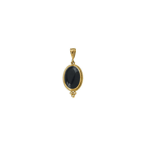 Pendant > Cabochon > Onyx > Genuine