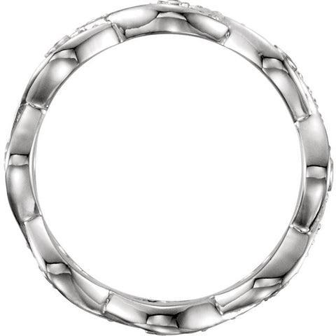 Band > Eternity > Diamond > 5/8 CTW.*Multiple Diamond Cuts and Weights available*