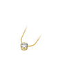Necklace > Slide > Pendant > Moissanite > Created