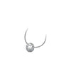 Necklace > Slide > Pendant > Moissanite > Created