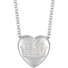 Necklace > Heart > "Love" > Diamond > .01 CTW