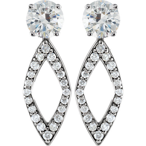 Jackets > Earring > Diamond > 1/4 CTW