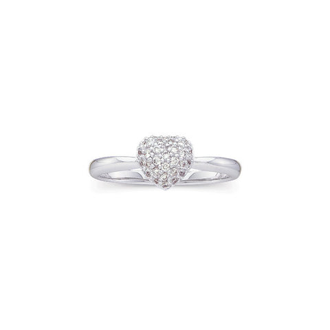 Ring > Heart > Diamond > 1/5 CTW