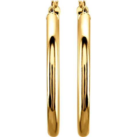 Earrings > Hoop > Tube > 15mm