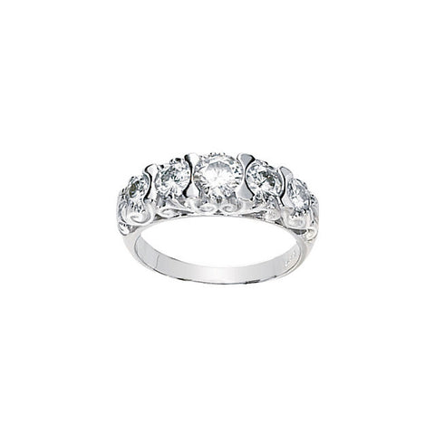 Band > Moissanite > Created