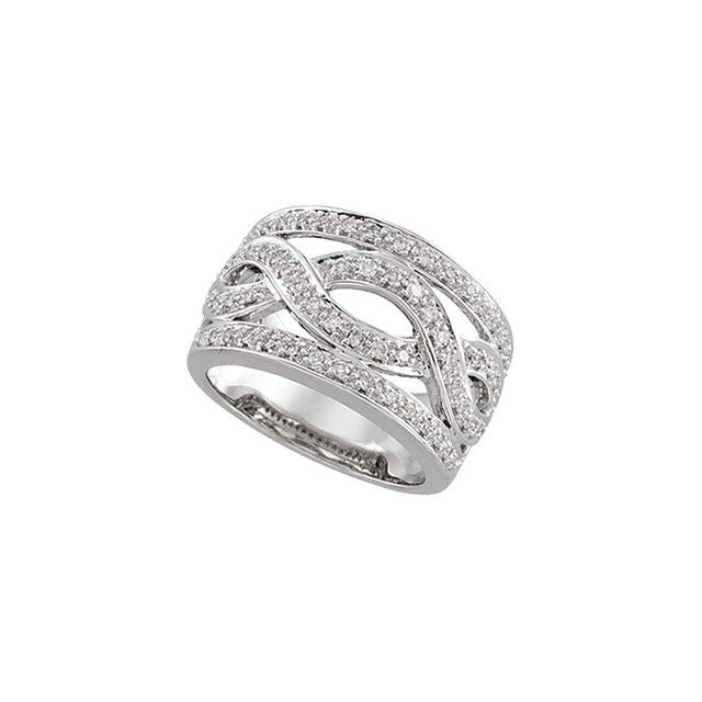 .25 > Band > Infinity-Inspired > Diamond > 1/2 CTW