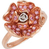 Ring > Diamond > CTW > 1/Rose & White > Pink > Rose & White > 14kt