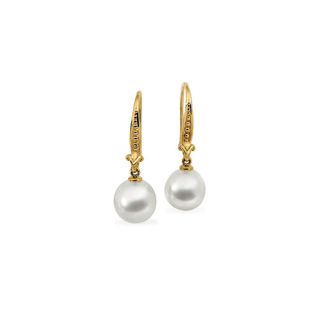 Earrings > Pearl > Cultured > Sea > South