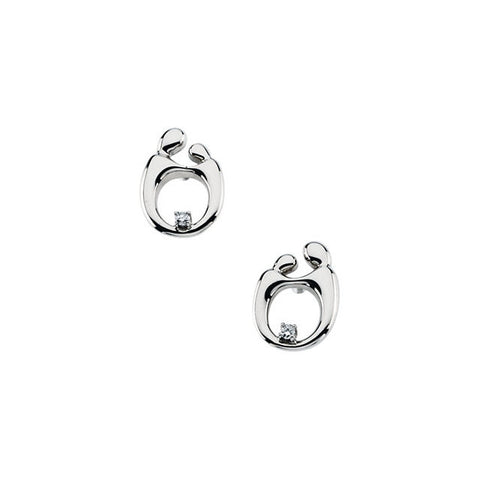 Earring > Post > Diamond > Child® > and > Mother