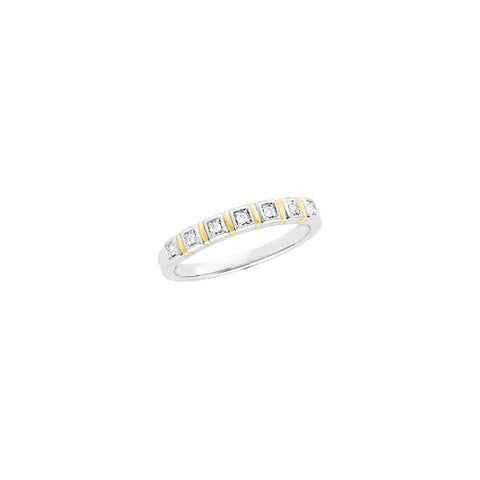 Band > Anniversary > Diamond > .07 CTW > Two-Tone > 14kt