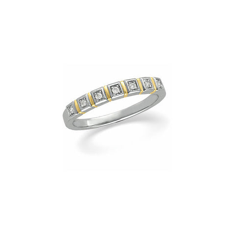 Band > Anniversary > Diamond > .07 CTW > Two-Tone > 14kt