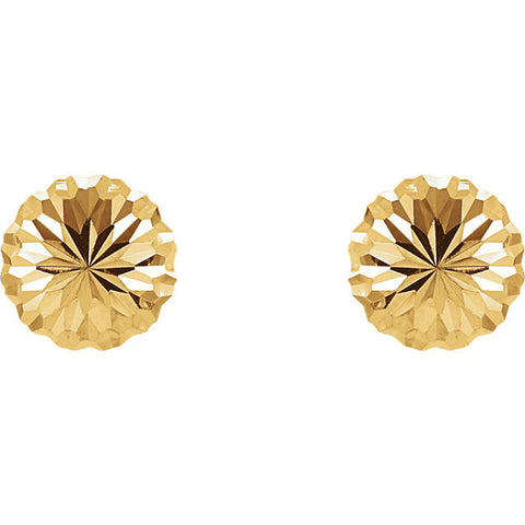 Earring > Ball > Half