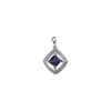 Pendant > Diamond > CTW > 1/Amethyst & 1